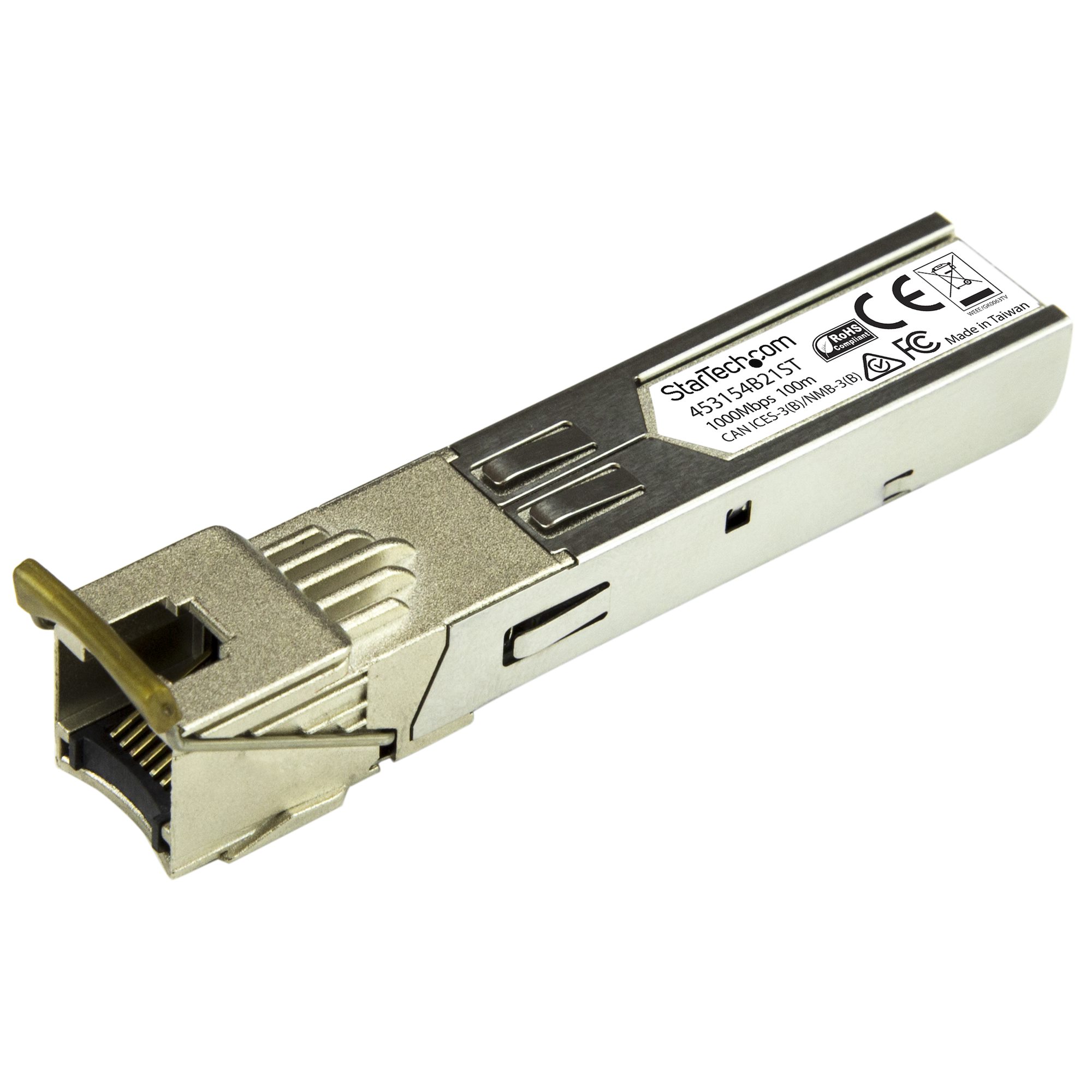 StarTech.com RJ45  Copper  Transceiver Module, 1Gbps