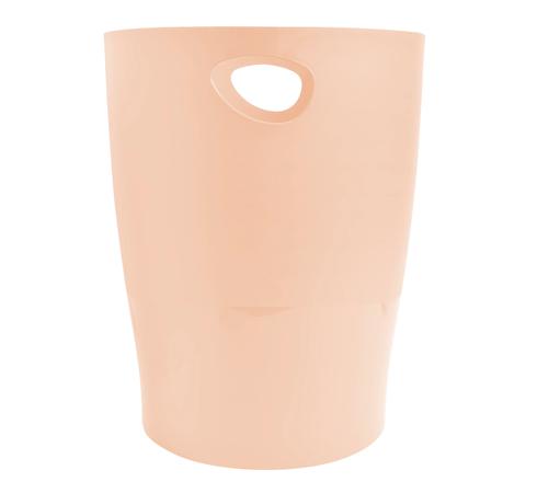 Exacompta 15L Coral Waste Paper Bin