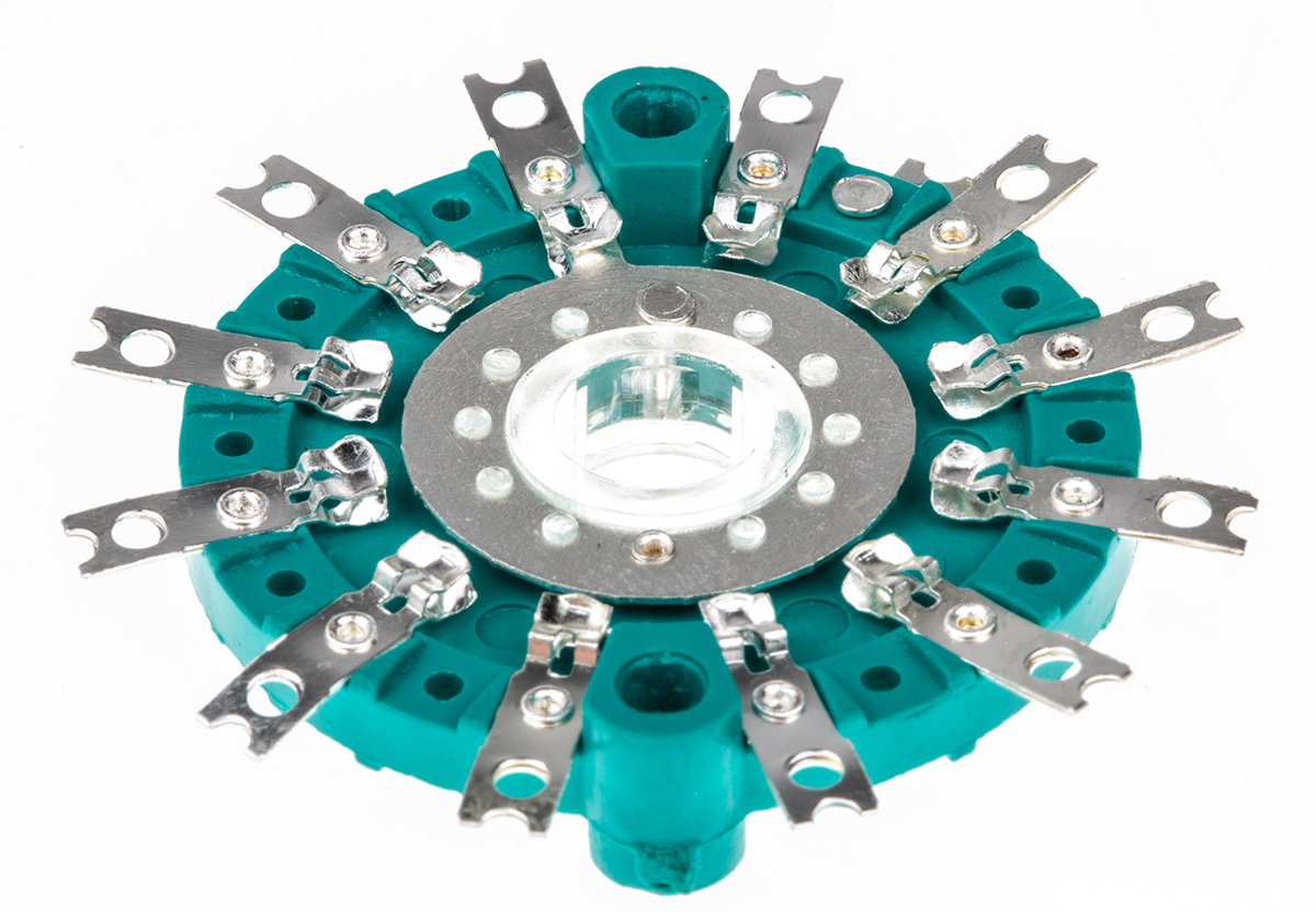 NSF MU-MA, 12 Position SP12T Rotary Switch, 150mA, Solder