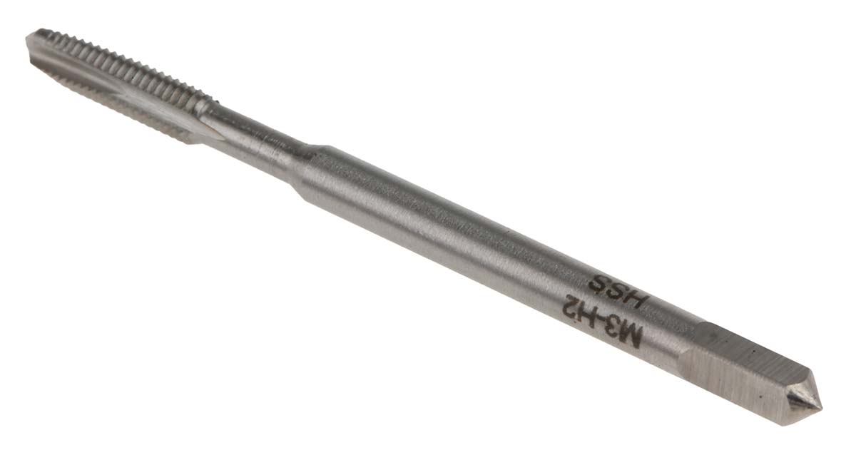 455-902 RS PRO Threading Tap, M3 Thread, Metric Standard, Machine Tap
