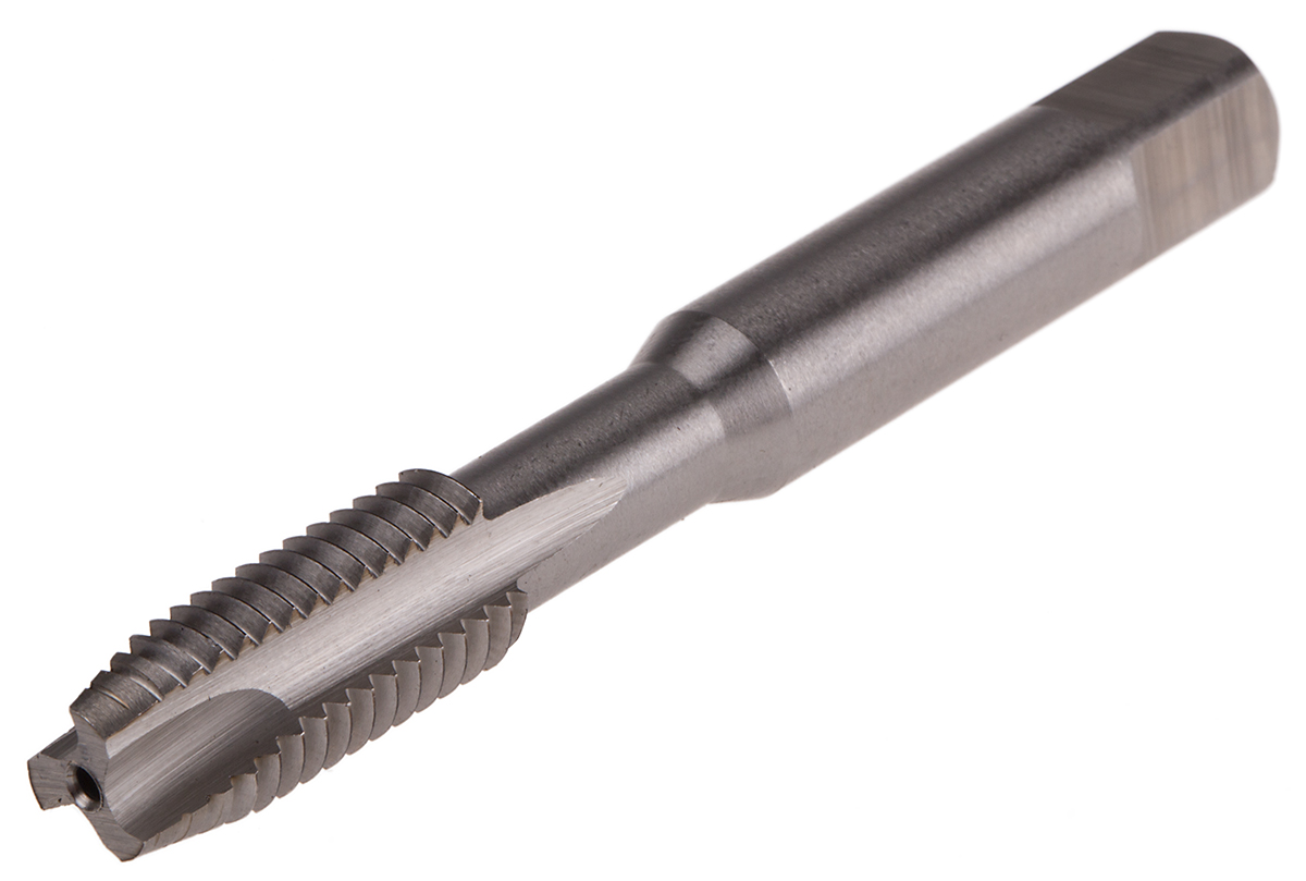 RS PRO Threading Tap, M10 Thread, Metric Standard, Machine Tap