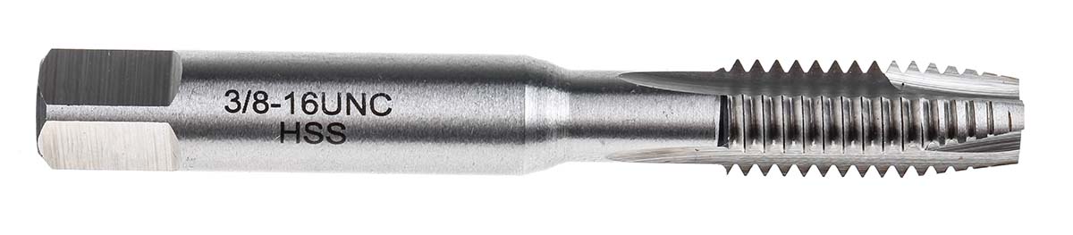 455-964 RS PRO Threading Tap, 3/8/16 Thread, UNC Standard, Machine Tap