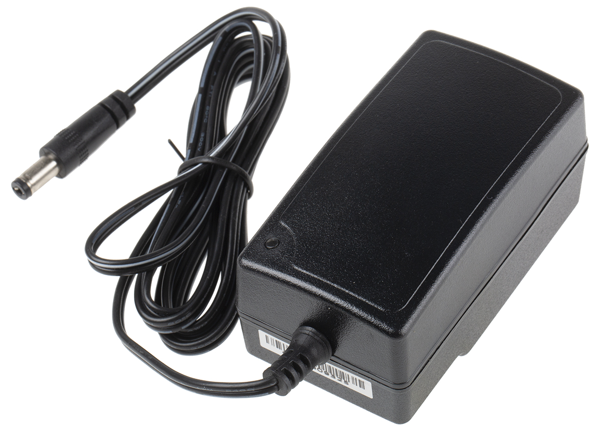 ge24i48-p1j MEAN WELL 24W Plug-In AC/DC Adapter 48V dc Output, 500mA Output