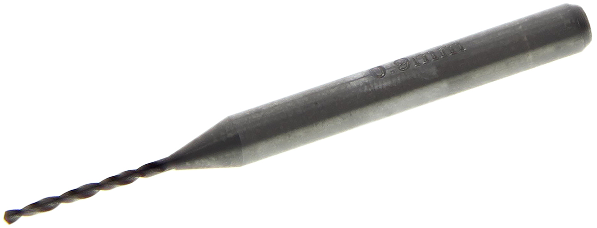 RS PRO Carbide PCB Drill Bit, 0.9 mm, 3.175mm Diameter