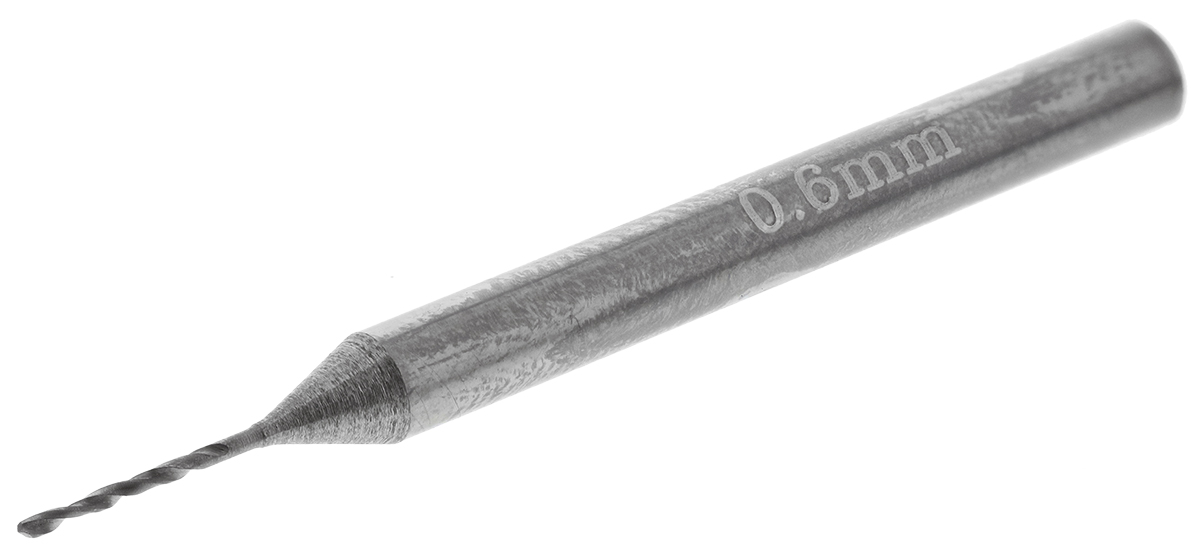 RS PRO Carbide PCB Drill Bit, 0.6 mm, 3.175mm Diameter