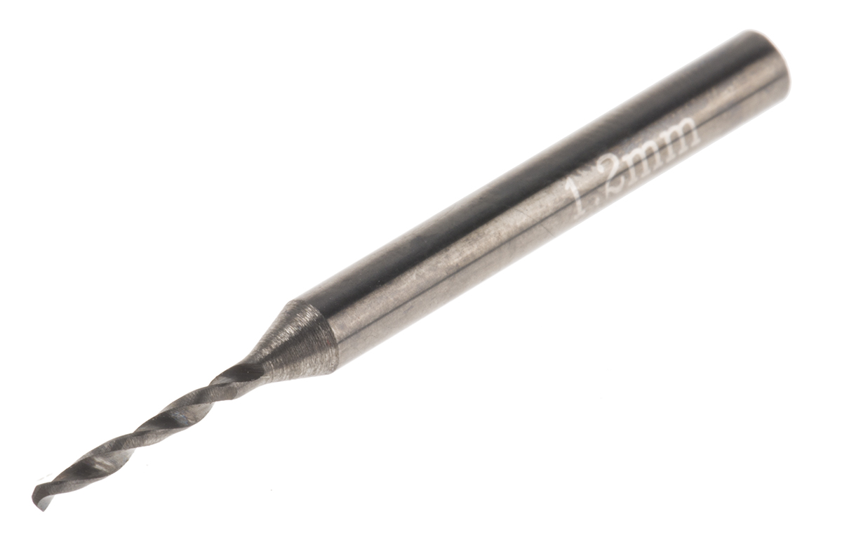 RS PRO Carbide PCB Drill Bit, 1.2 mm, 3.175mm Diameter