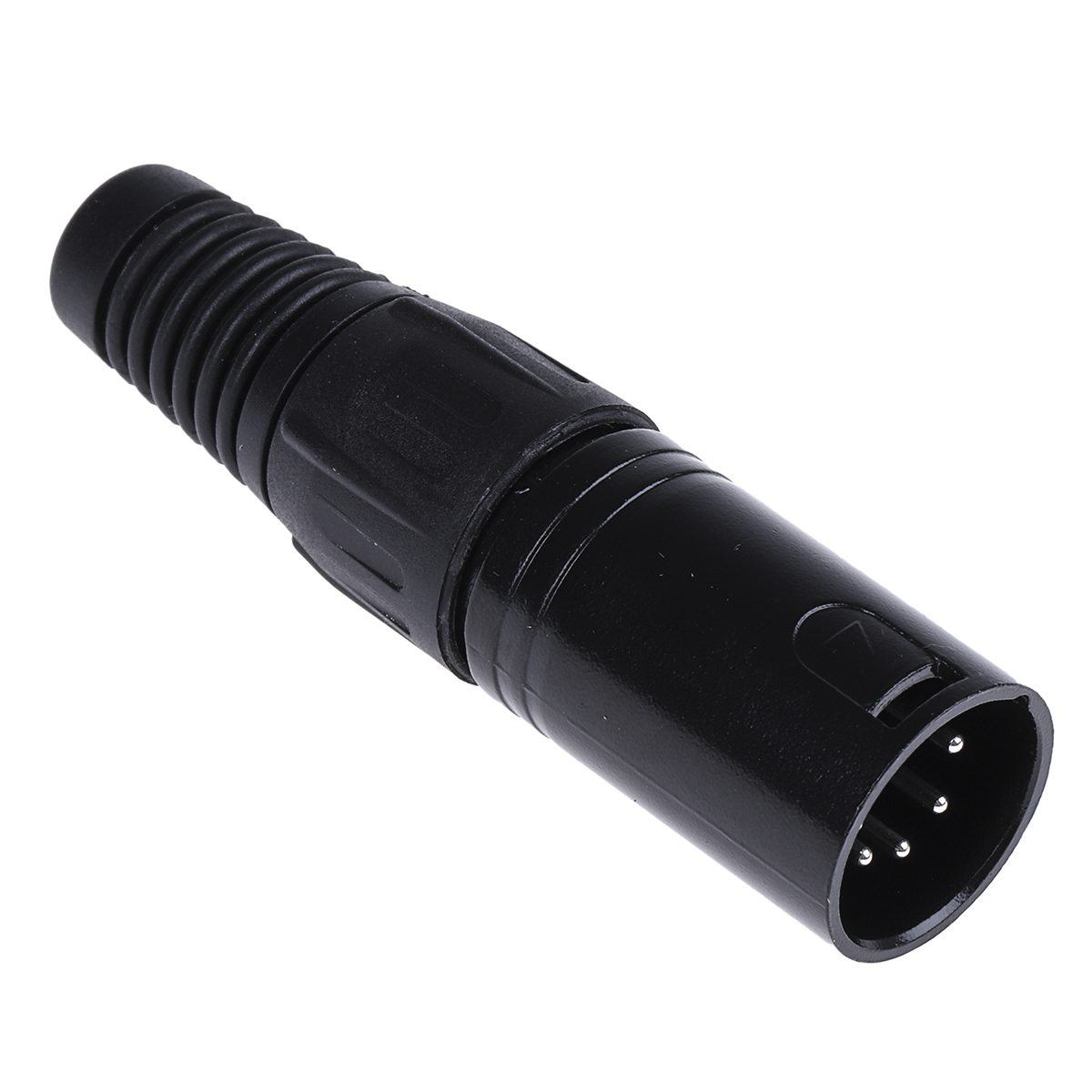 RS PRO Cable XLR Connector, Straight, 250V ac Male, 5 Way, Silver Plating