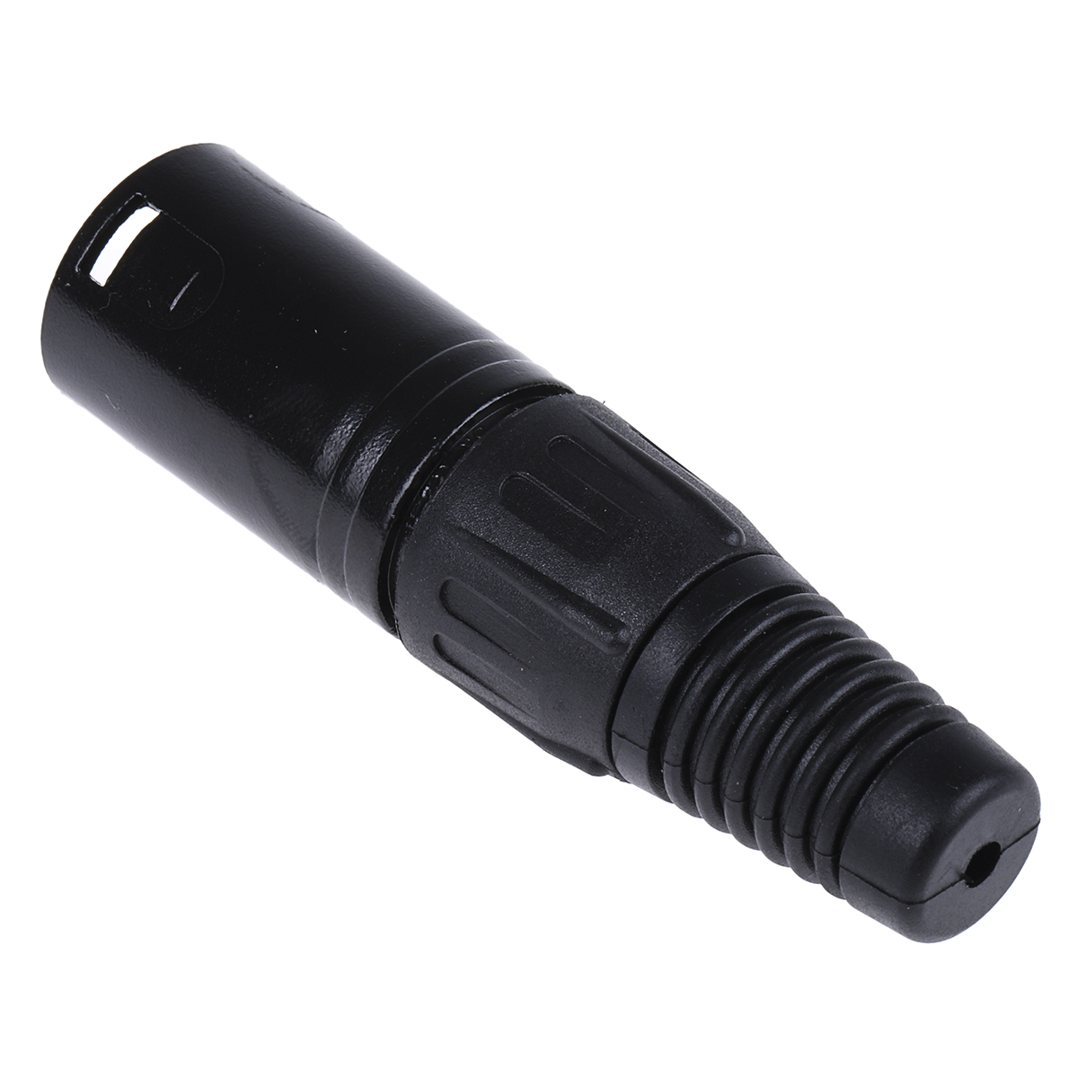 458-018 RS PRO Cable XLR Connector, Straight, 250V ac Male, 5 Way, Silver Plating