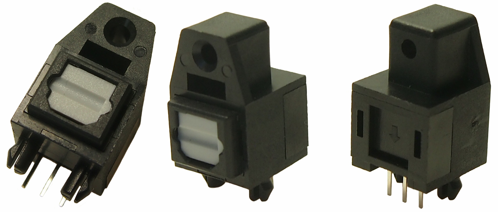 RS PRO 16 Mbps Fibre Optic Transmitter, Square 670 nm Fibre Optic Connector Connector 14 mm 19mm, 12 mm