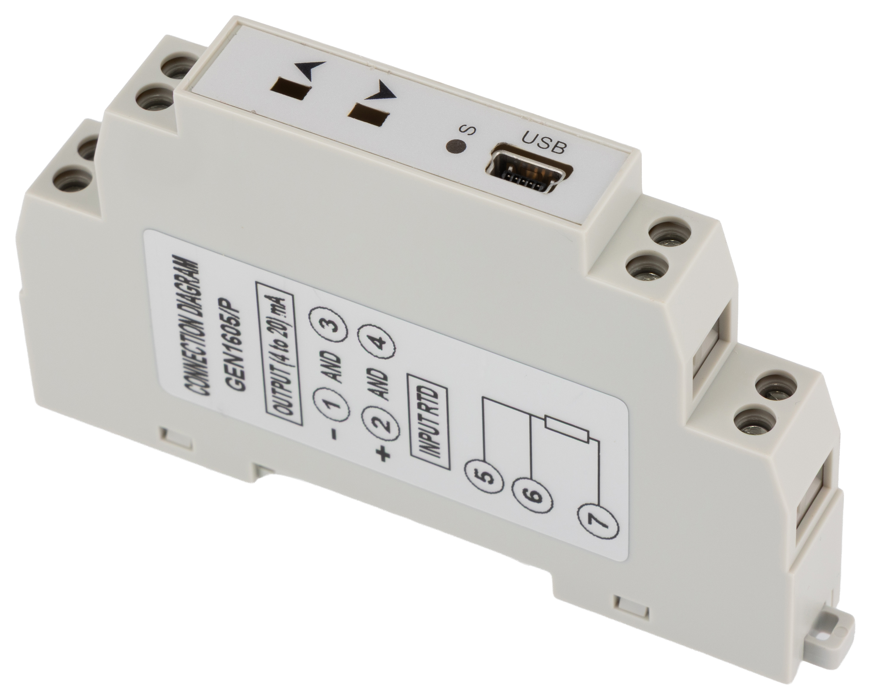 RS PRO RS PRO Temperature Transmitter PT100 Input 30V dc, 70 °C, 30 °C