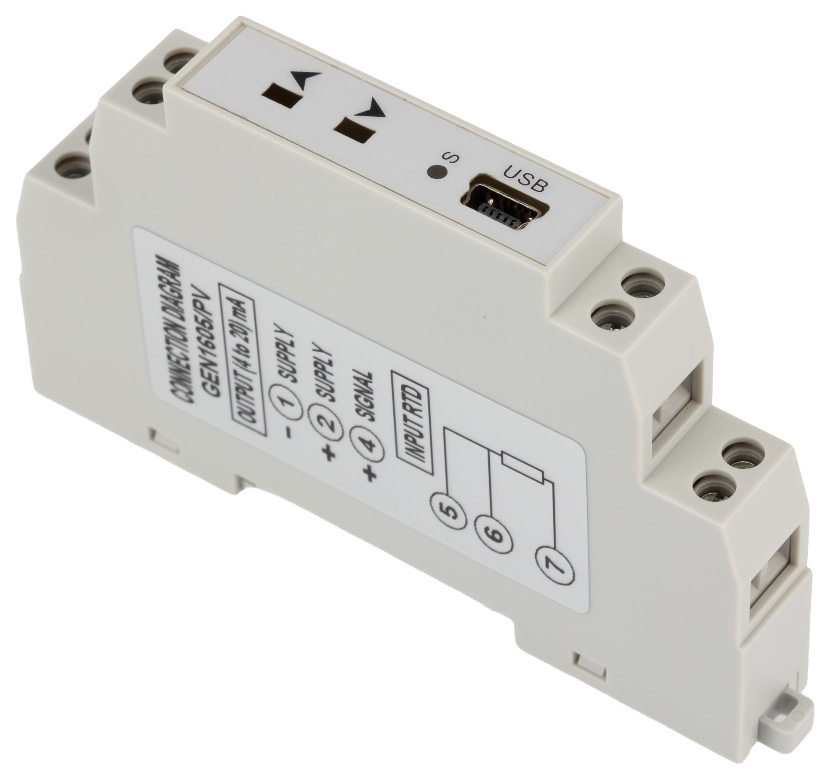 RS PRO Temperature Transmitter PT100 Input 30V dc, 70 °C, 30 °C