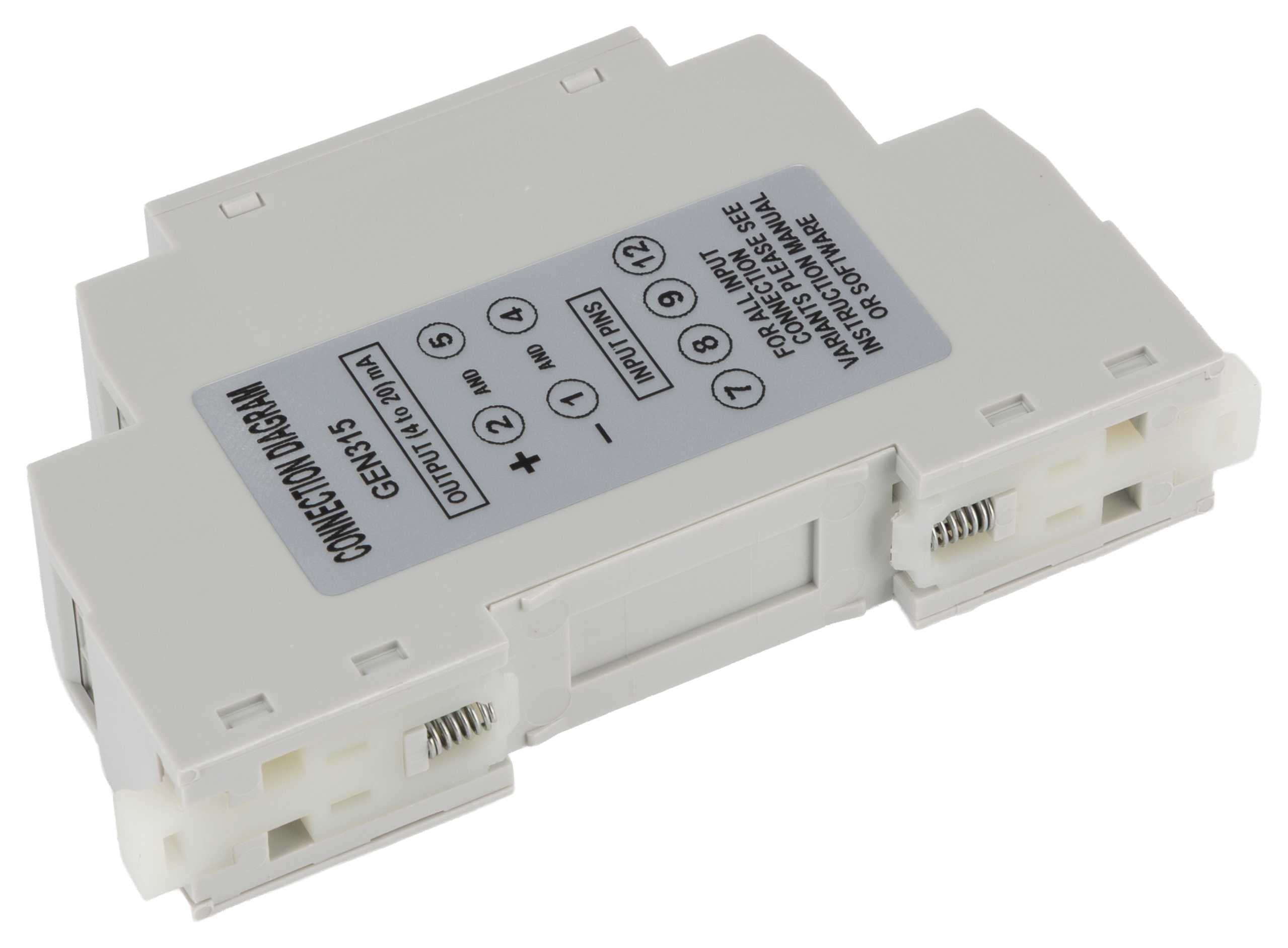 458-747 RS PRO Temperature Transmitter PT100 Input 30V dc, 70 °C, 30 °C