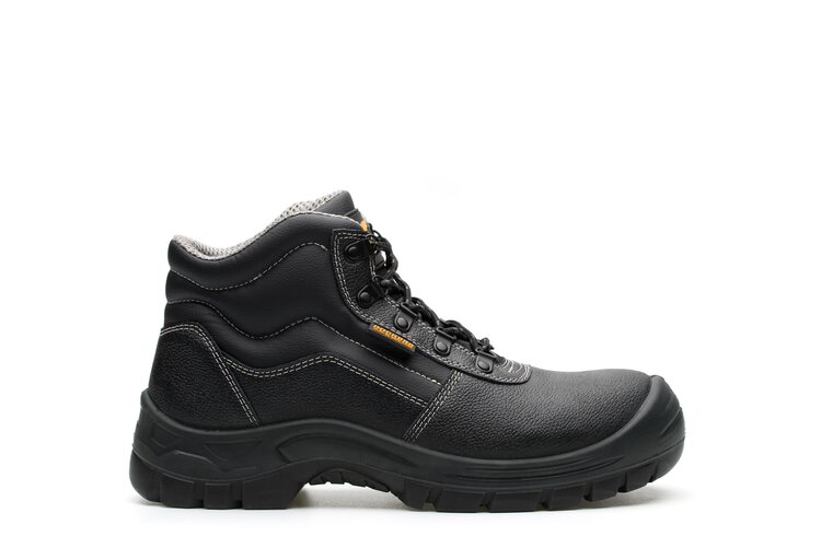 d0053-000-47 Dockers by Gerli BULLET S3 Unisex Black Steel Toe Capped Safety Shoes, UK 12, EU 47