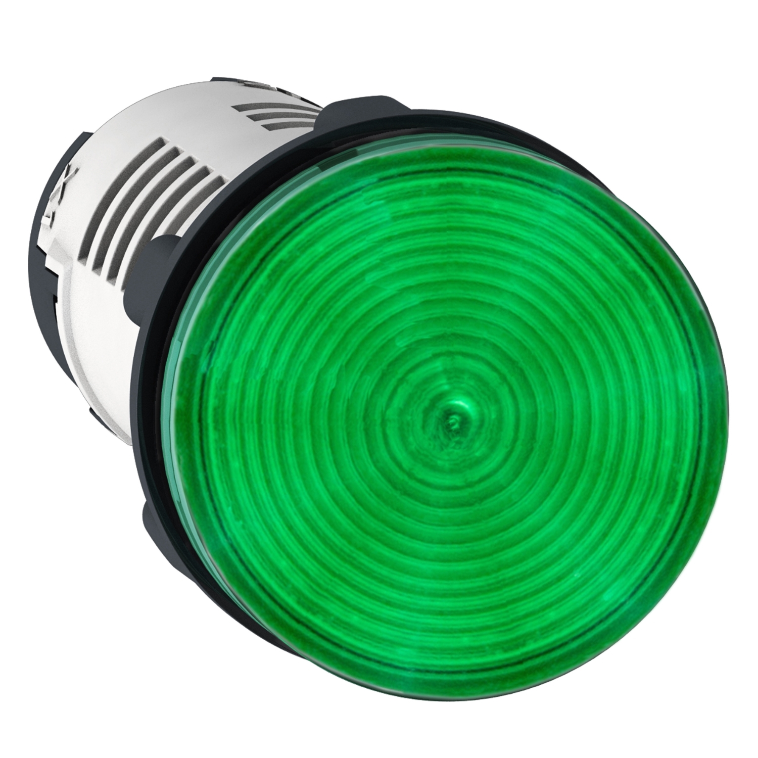 xb7ev03bp Schneider Electric Harmony XB7 Green LED Pilot Light, 22mm Cutout, IP20, IP54, 26.4 V ac, 30 V dc, 27 mA