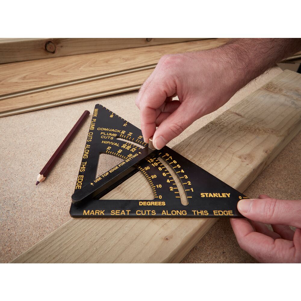 46-053 Stanley Imperial/Metric Aluminium Quicksquare with Arm