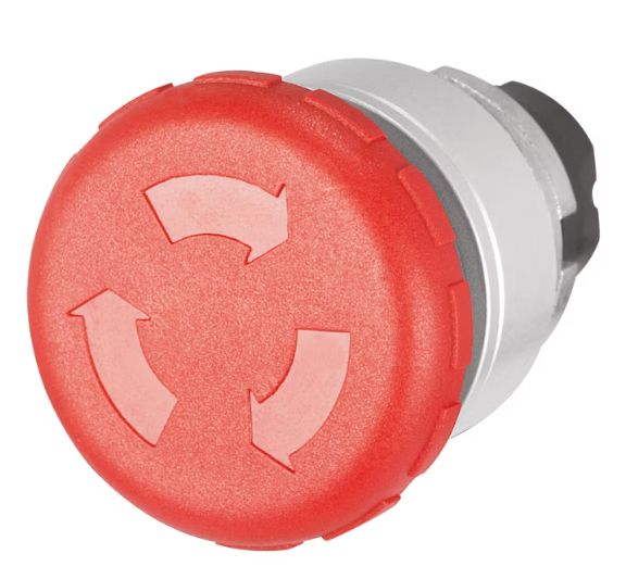 EAO Push Button Actuator for Use with Momentary Action Actuator