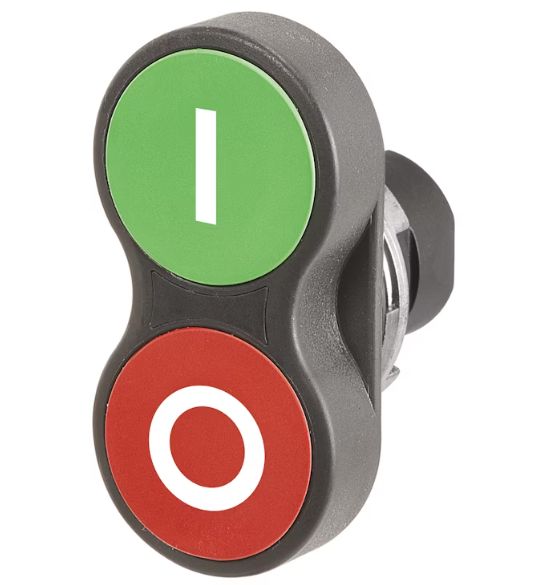 EAO Push Button Actuator for Use with Momentary Action Actuator