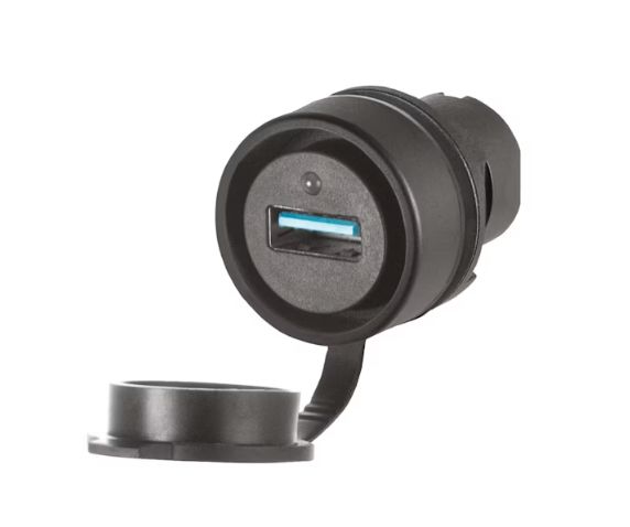 EAO Push Button Actuator for Use with USB 3.0 socket type A-A