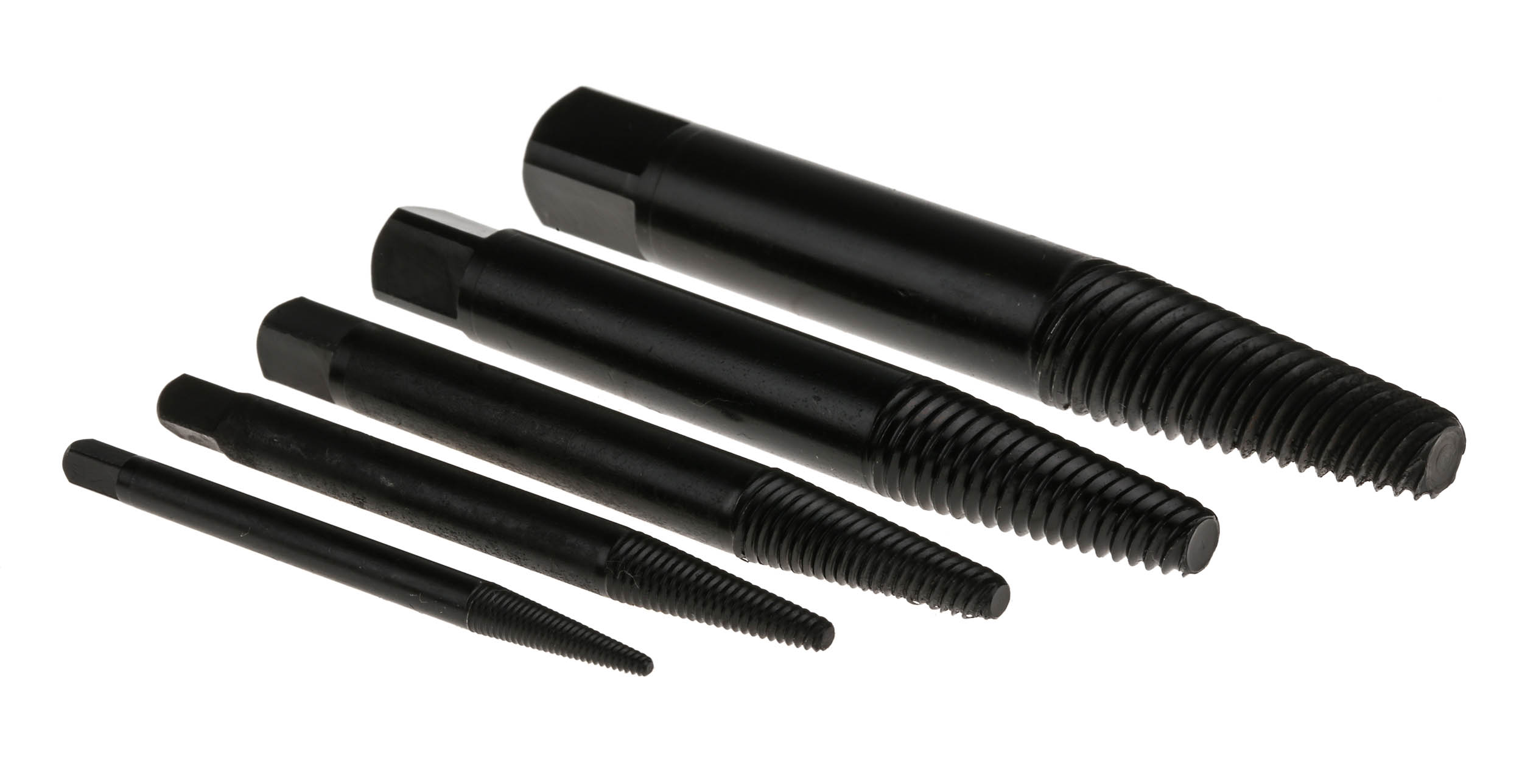 460-9516 RS PRO 5 piece Plastic Chrome Vanadium Steel Screw Extractor Set