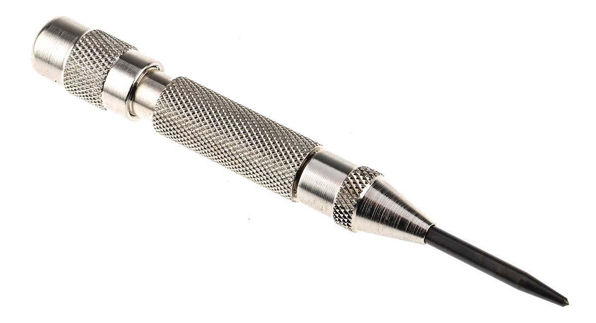 RS PRO 1-Piece Punch, Automatic Punch, 14.0mm Shank, 125 mm Overall