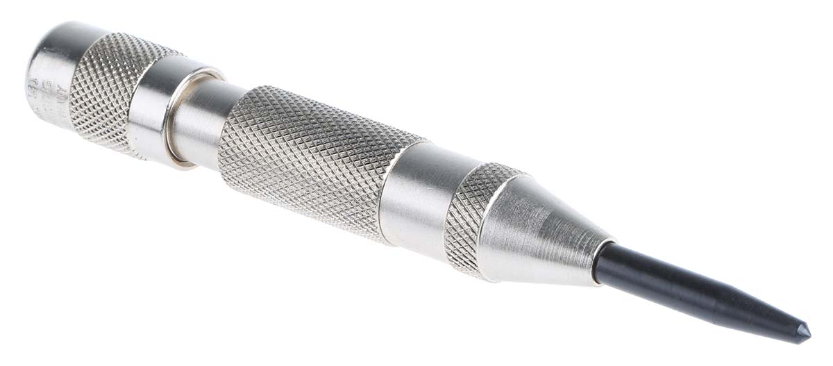 RS PRO 1-Piece Punch, Automatic Punch, 17mm Shank, 130mm Overall