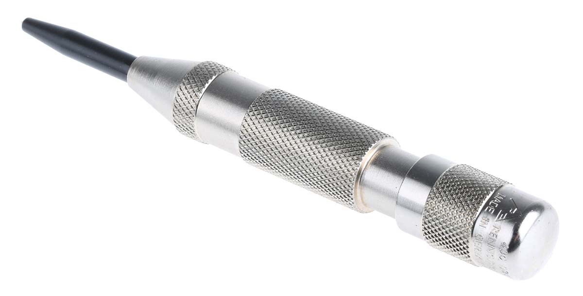 460-9550 RS PRO 1-Piece Punch, Automatic Punch, 17mm Shank, 130mm Overall