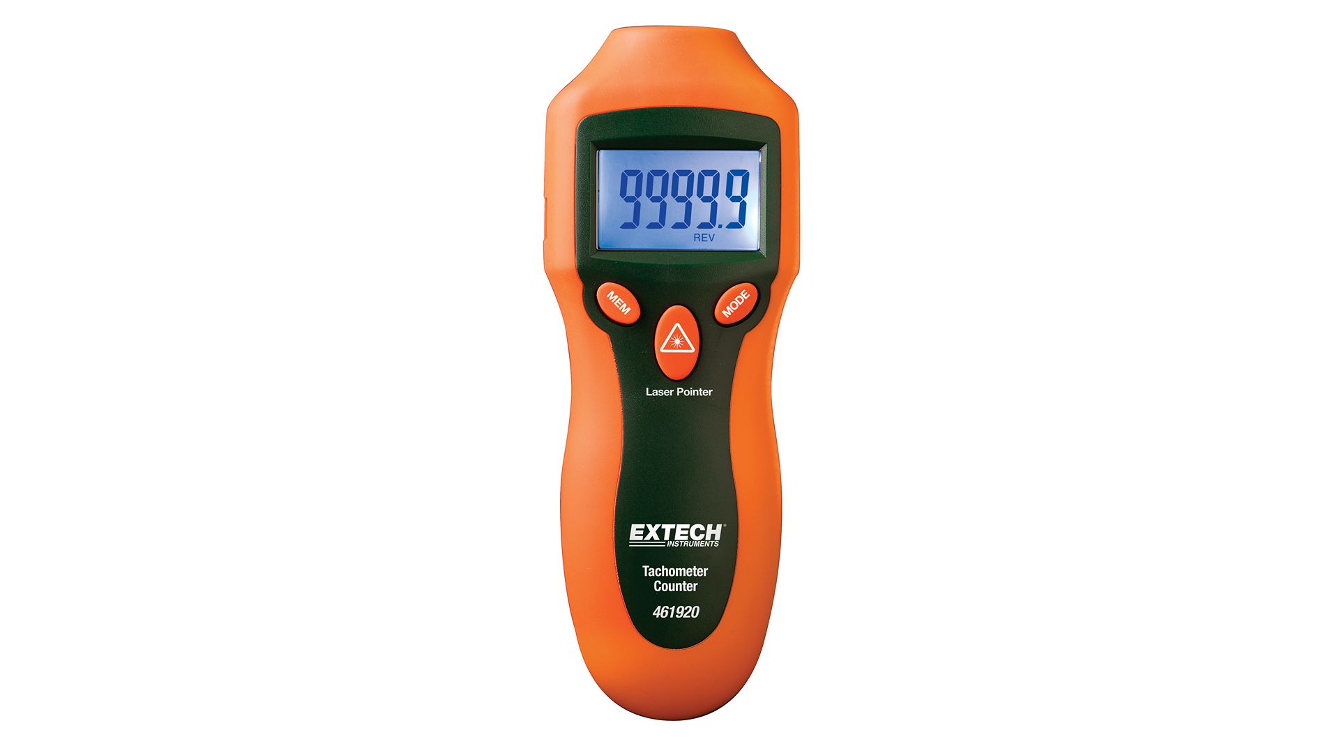 Extech Tachometer Best Accuracy ±0.05 % - LCD 99999rpm