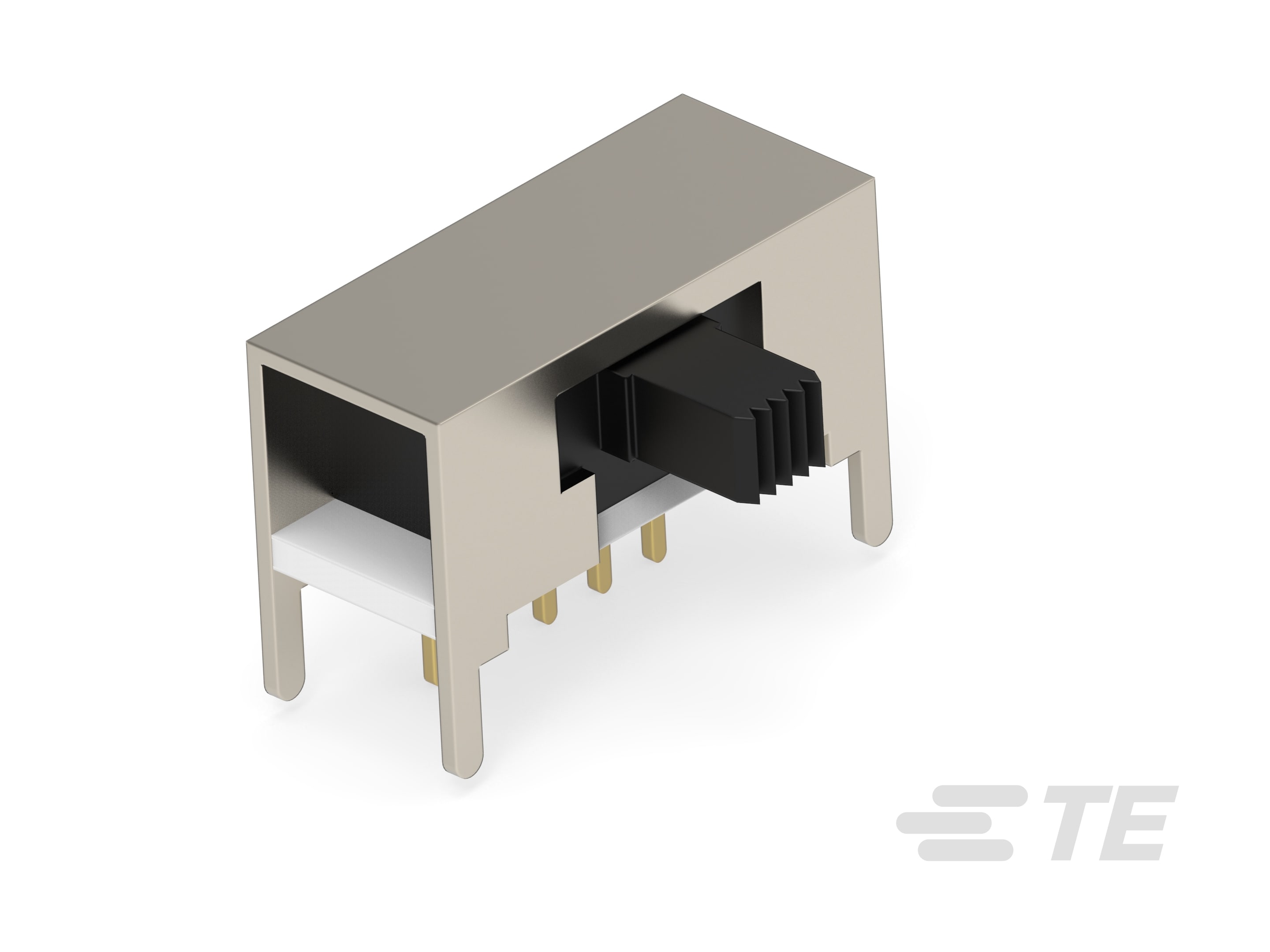 TE Connectivity Slide Switch Single Pole Three Throw On-On-On 400mA Extended