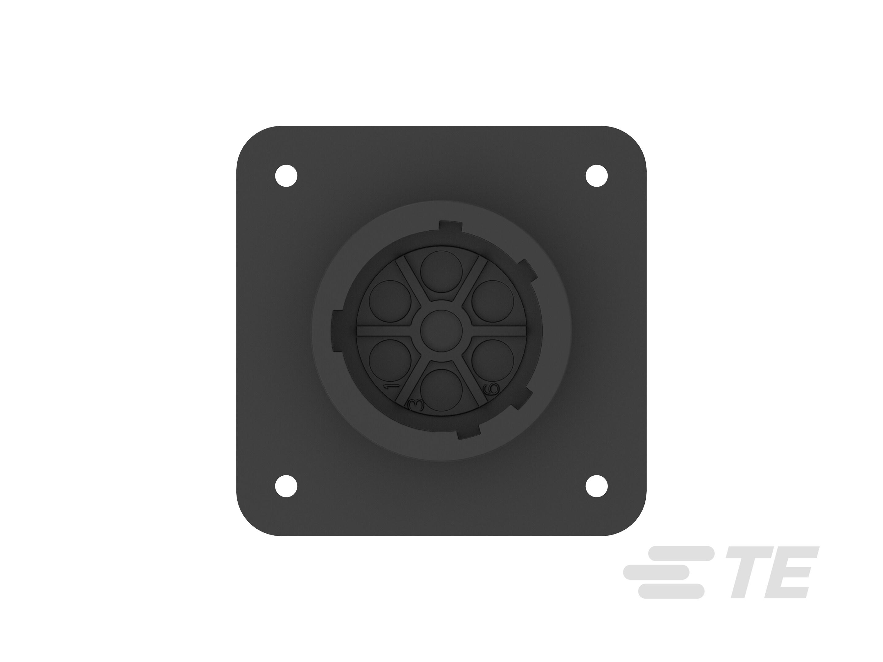 211401-4 TE Connectivity, AMP CPC Connector Housing Panel Mount, 600 V ac