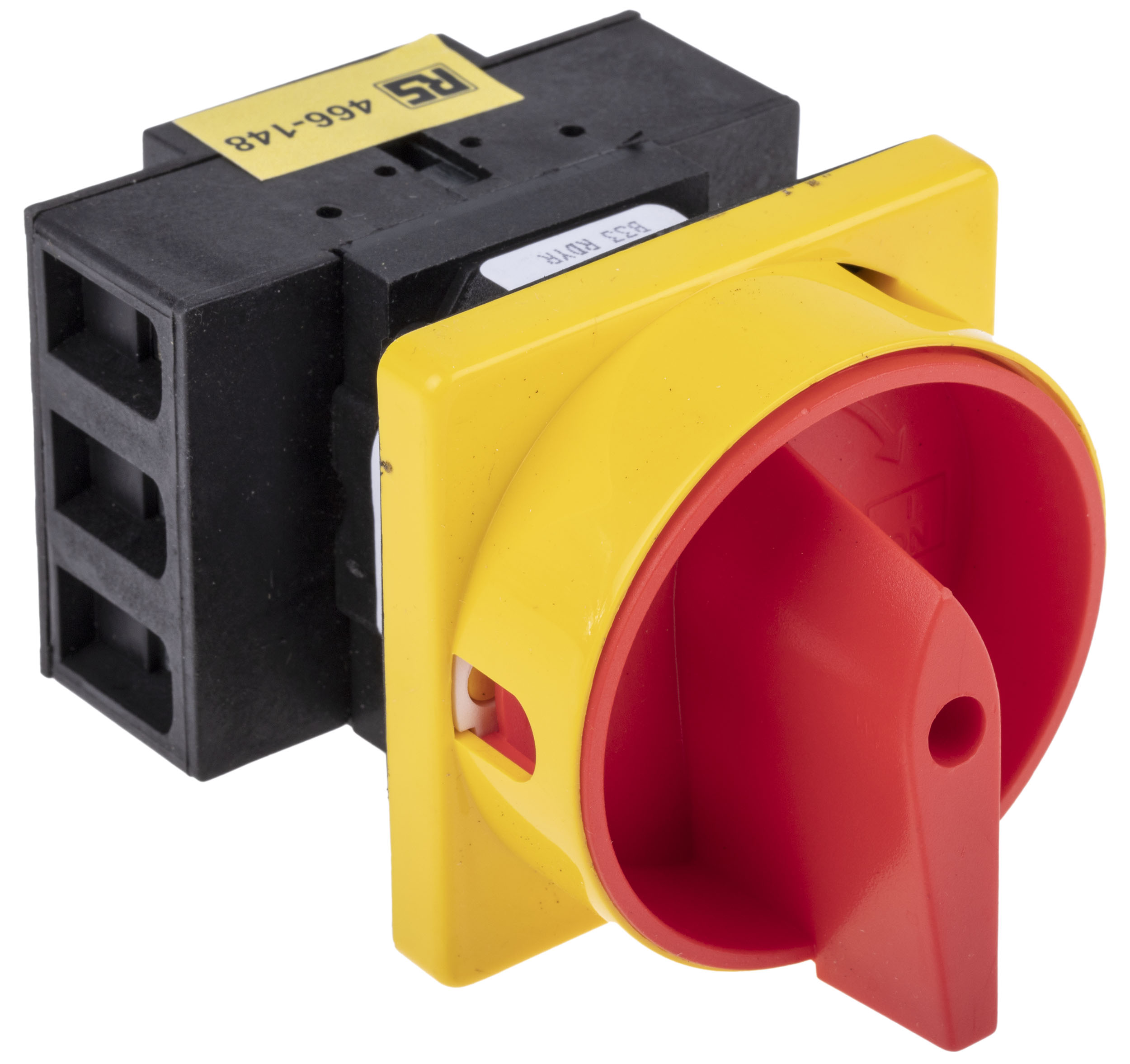 RS PRO 3-Pole Panel Mount Isolator Switch -, IP65, 25A, 11 kW