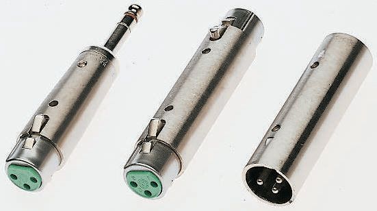Switchcraft Straight AV Adapter XLR Male Audio Male XLR