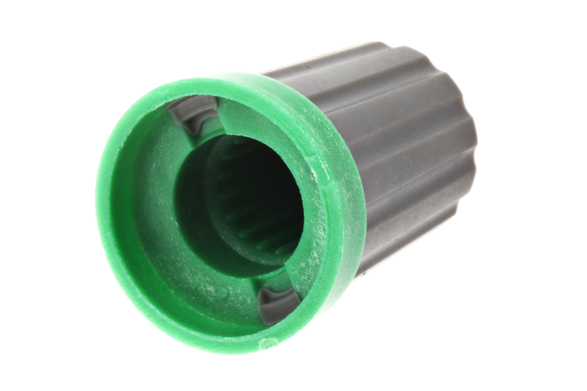 467-5894 RS PRO 13 mm Knob Diameter Grey Potentiometer Knob for 6 mm Shaft Circular