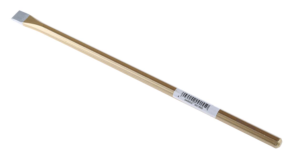 467-6639 RS PRO 1 Piece Chrome Vanadium Steel Electrician Chisel, 10.0 mm Blade Width