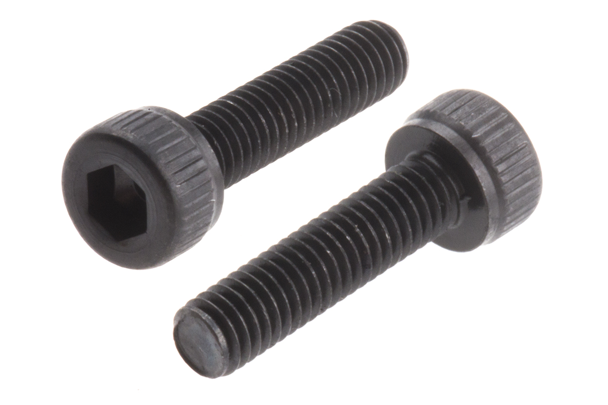 RS PRO Plain Steel Hex Socket Cap Screw, Hex Socket, M3 x 12 mm