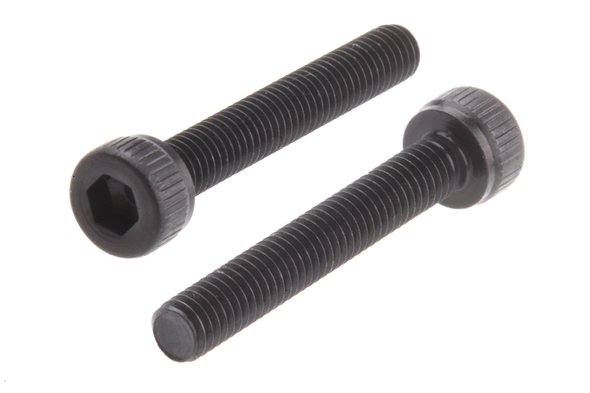 RS PRO Plain Steel Hex Socket Cap Screw, Hex Socket, M3 x 20 mm