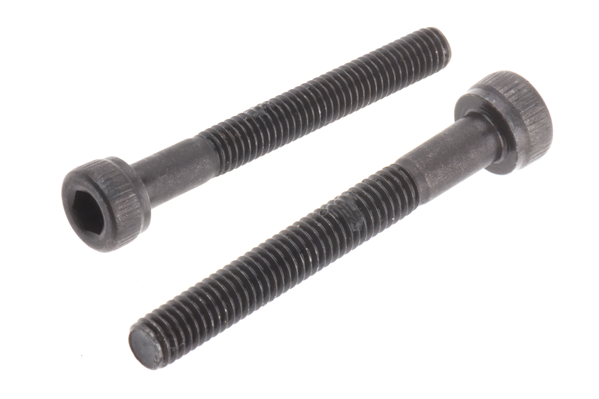 RS PRO Plain Steel Hex Socket Cap Screw, Hex Socket, M3 x 25 mm