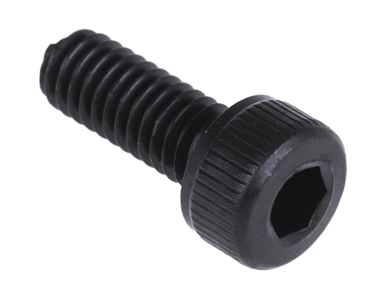RS PRO Plain Steel Hex Socket Cap Screw, Hex Socket, M4 x 10 mm
