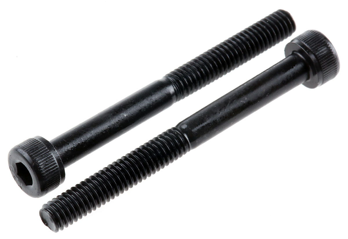 RS PRO Plain Steel Hex Socket Cap Screw, Hex Socket, M4 x 40 mm