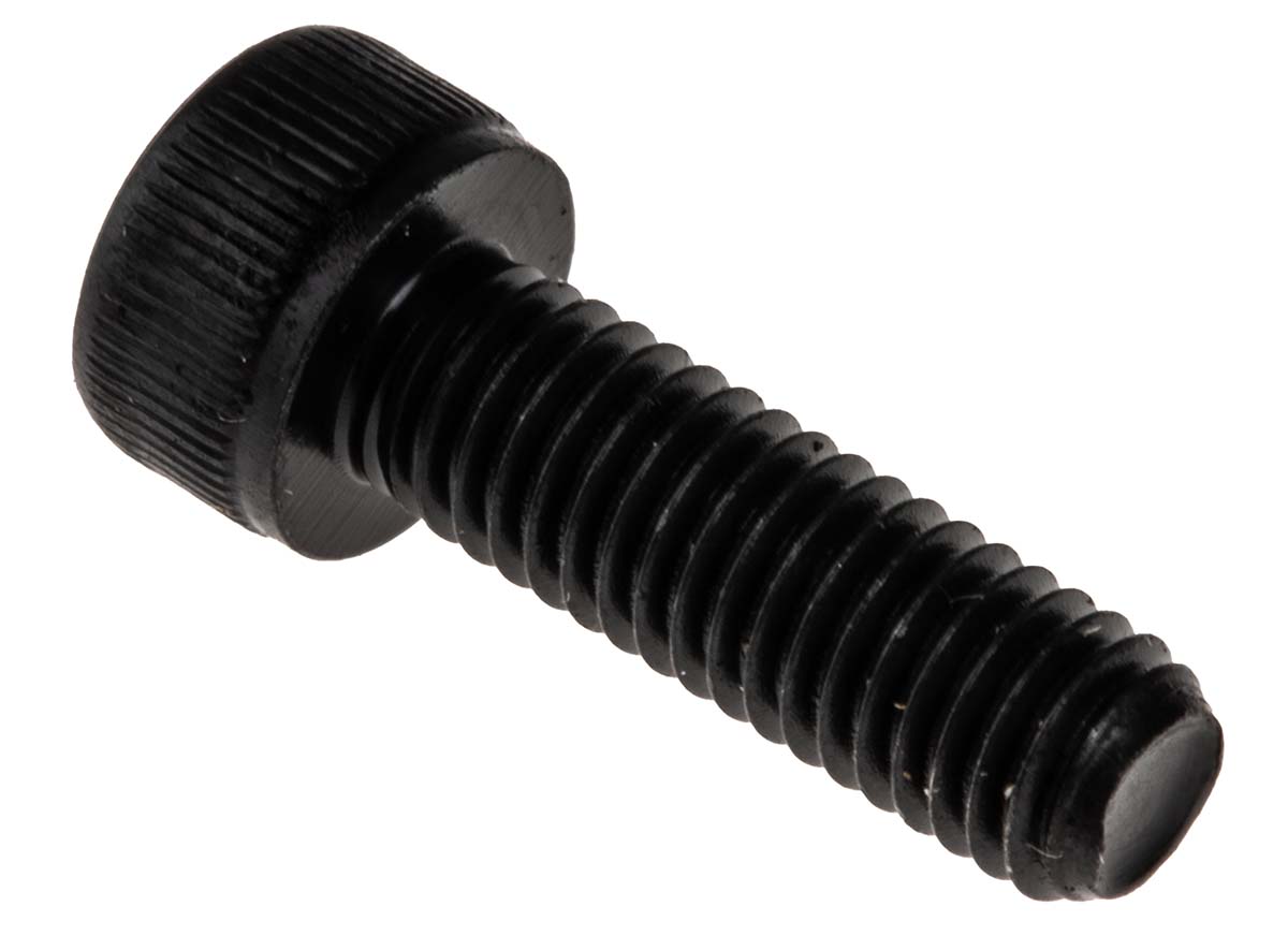 RS PRO Plain Steel Hex Socket Cap Screw, Hex Socket, M5 x 16 mm