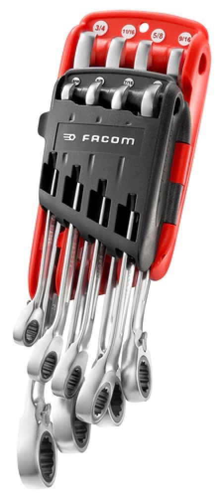Facom 8-Piece Spanner Set, 5/16 to 3/4 in