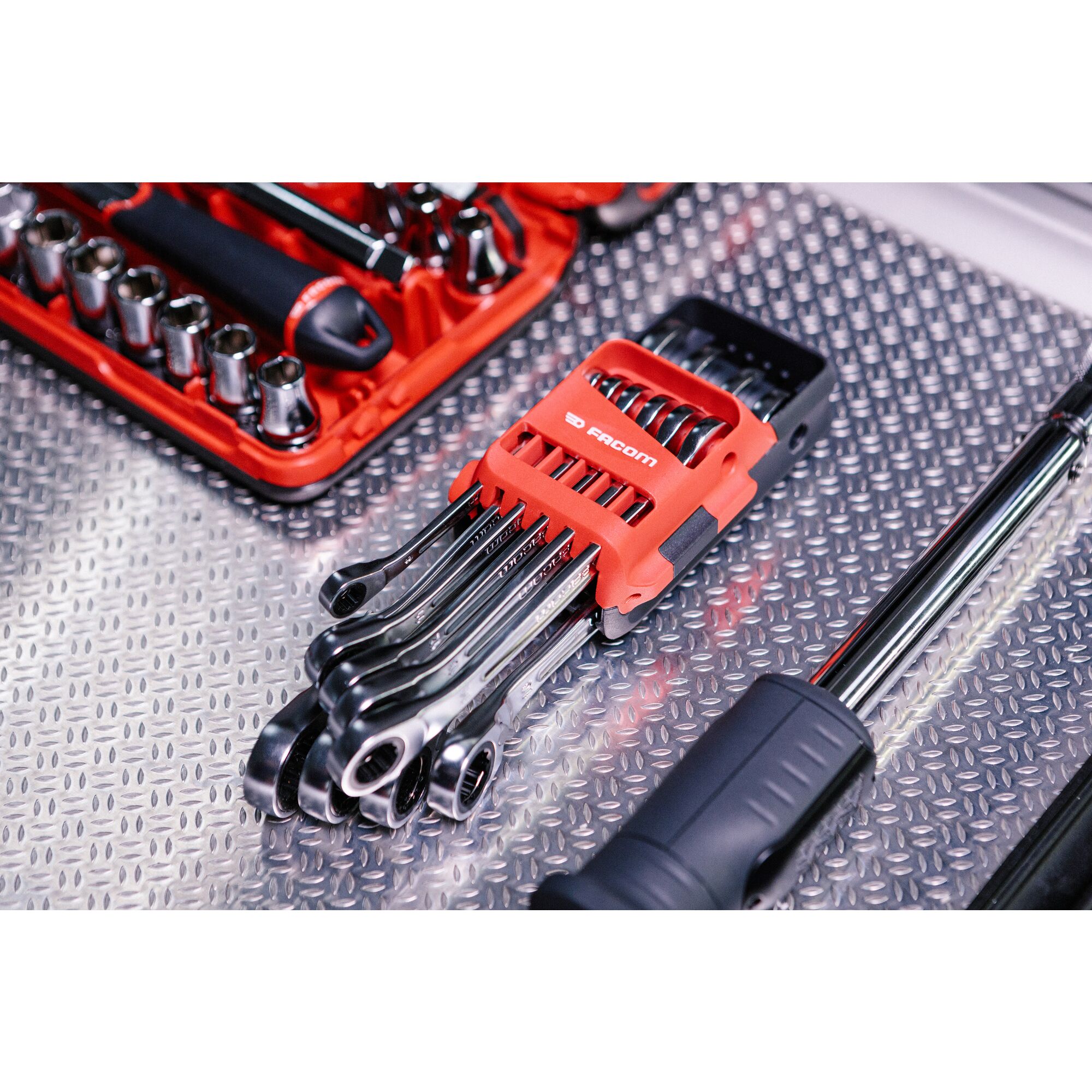 Facom 10-Piece Spanner Set, 8 to 19 mm