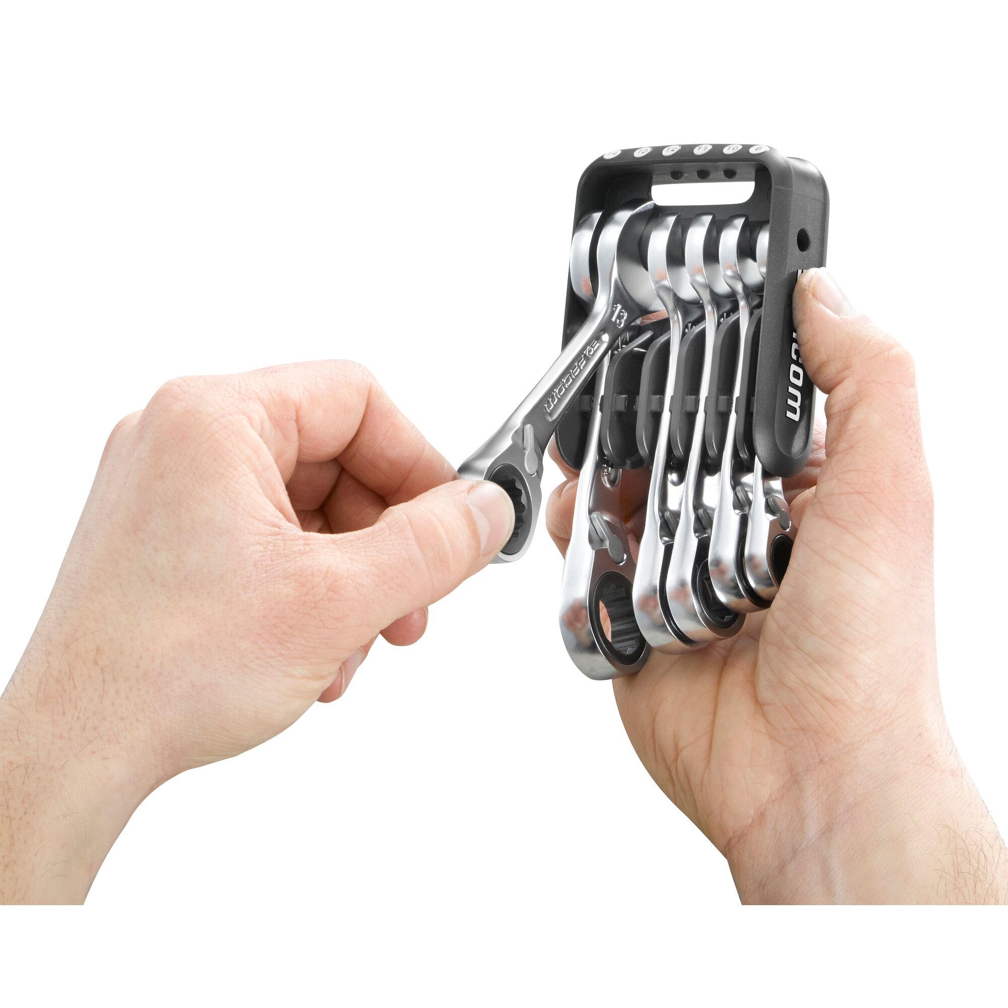 467bsjp6pb Facom 6-Piece Spanner Set, 8 to 14 mm