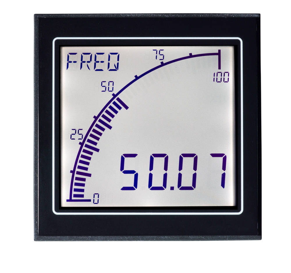 apm-freq-apo Trumeter APM LCD Digital Panel Multifunction Meter for Frequency,  68 mm  x 68 mm