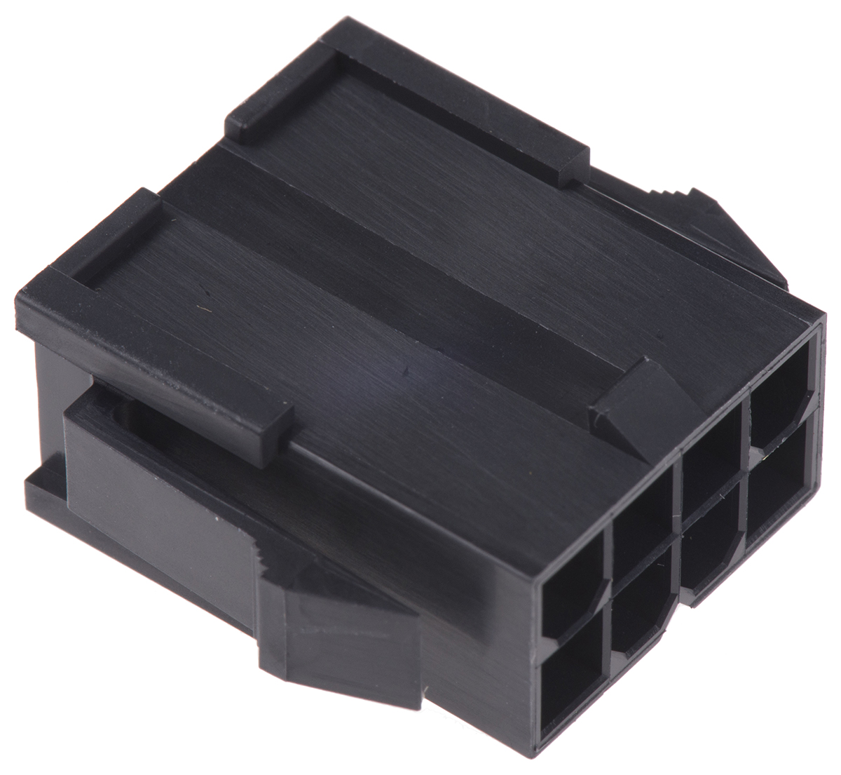 Molex, Mini-Fit Jr Male Connector Housing,  4.2 mm Pitch,  8 Way,  2 Row Straight