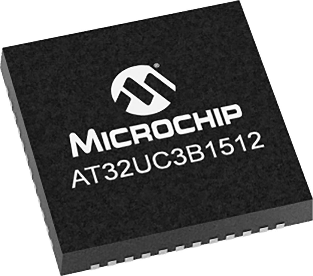 Microchip AT32UC3B1512-Z1UT, 32 bit AVR, AT32UC3B Microcontroller, 60 MHz, 512kB FLASH, 48-Pin QFN