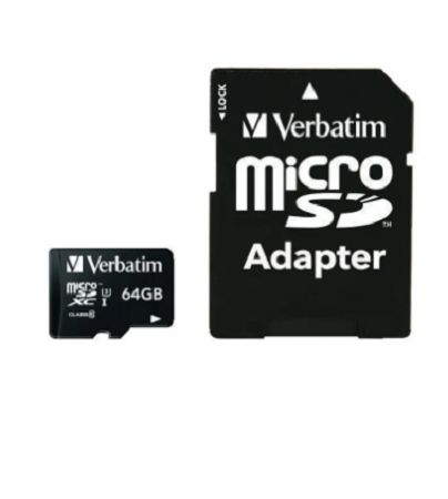 Verbatim 64 GB MicroSDXC microSD