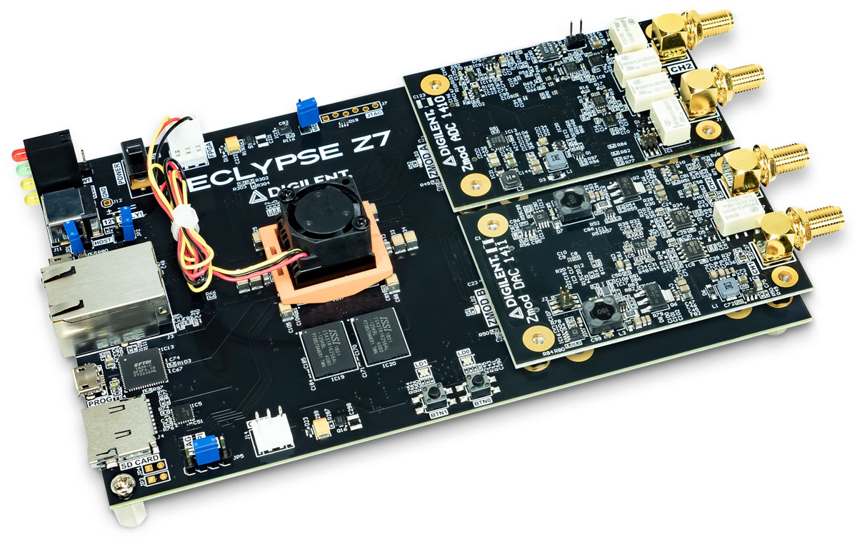 Digilent 471-036 Digilent Eclypse Z7 +Zmod DAC+ Zmod ADC Development Kit 471-036 for Zmod DAC, Zmod ADC
