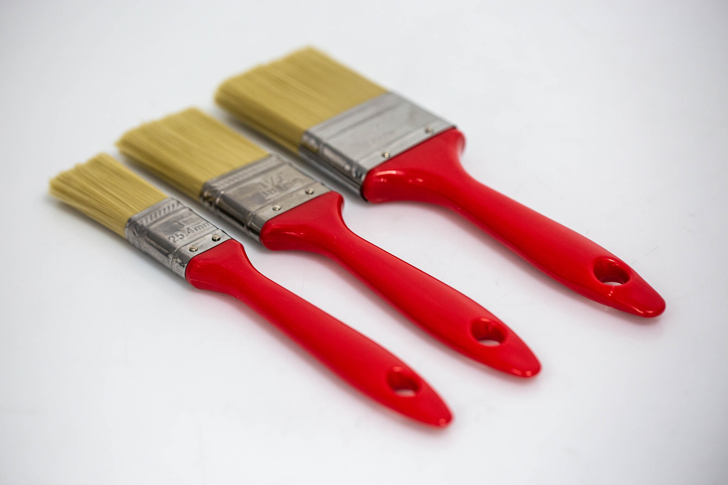 Cottam Mixed Synthetic Paint Brush Set with Flat Bristles