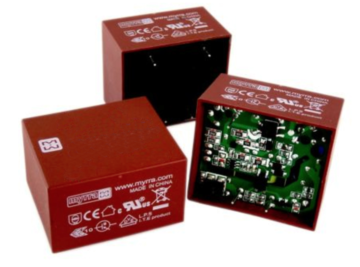 Myrra 15 V 5 Output Through Hole PCB Transformer, ENEC, VDC, UL, RoHS, CE 7.5 W