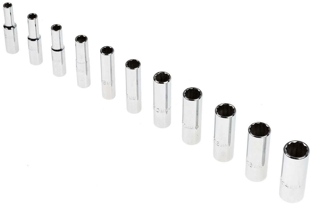 Stanley 11-Piece 1/4 in Hexagon Socket Set